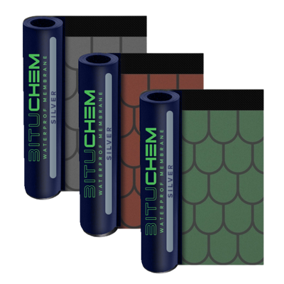 BITUCHEM SILVER - PAR400 Şıngıl Desen Su Yalıtım Membranı